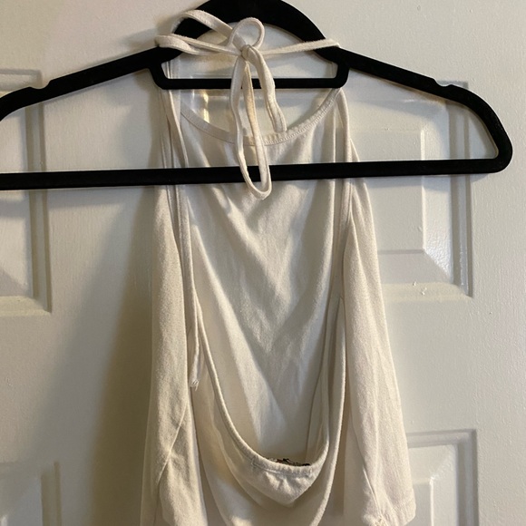 Brandy Melville White Halter Top OS! - Picture 4 of 6
